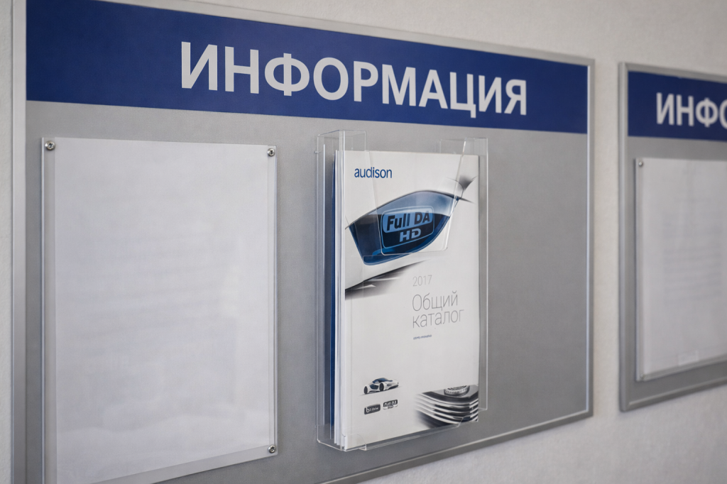 Настенные пластиковые карманы