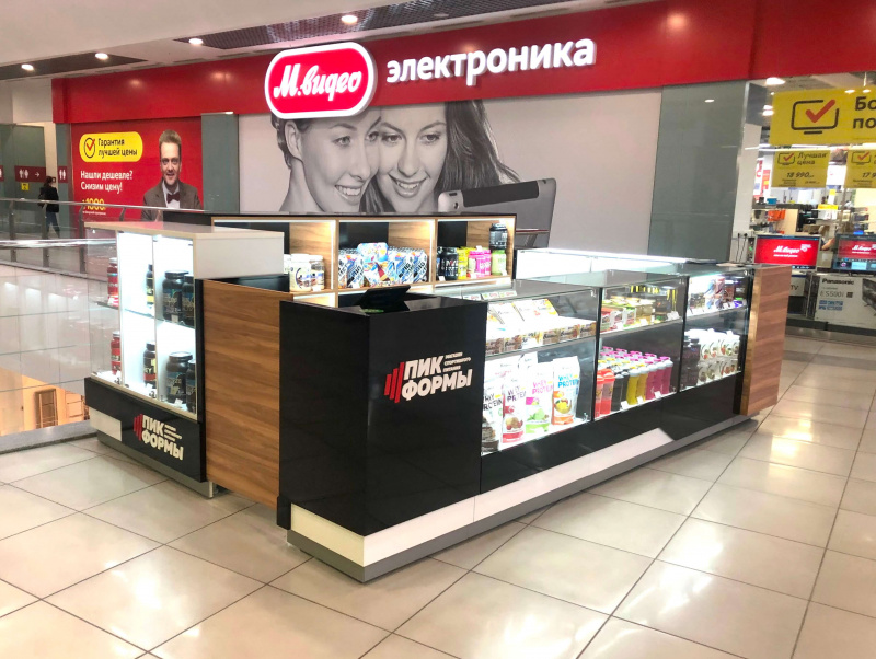 Островной отдел "Пик формы" | Производство и сборка торгового оборудования