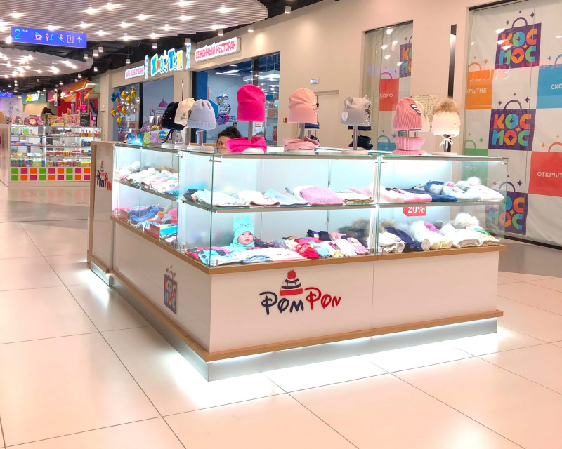 Островной отдел "PomPon" | Производство и сборка торгового оборудования