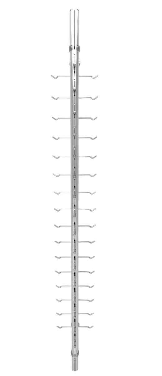Стойка для очков 16шт (1элемент) с замком, H=1360мм