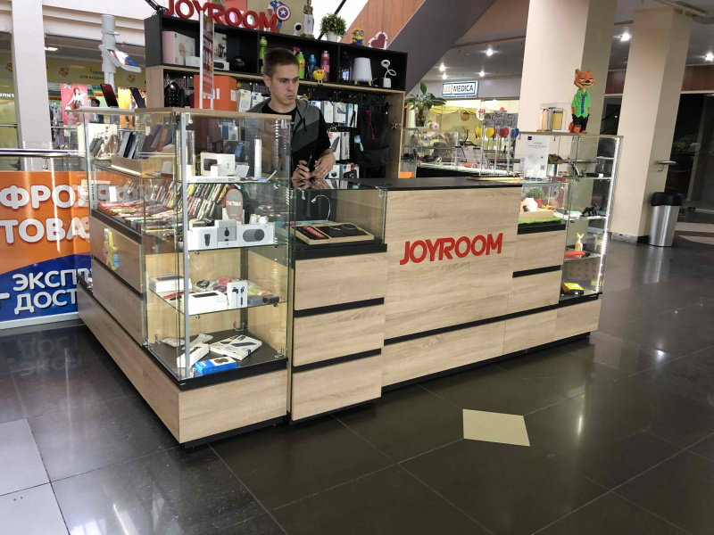 Островной отдел "JOYROOM" | Производство и сборка торгового оборудования